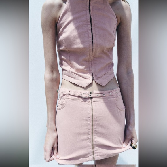 Zara denim skirt set - Picture 2 of 2